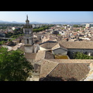 Blick von der Burg auf Montélimar